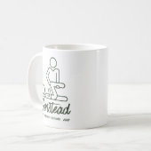 Gonstead-Positionierer Kaffeetasse (Vorderseite Links)