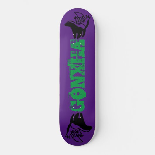 GONXHA "Hoverboard" Skateboard (Vorderseite)