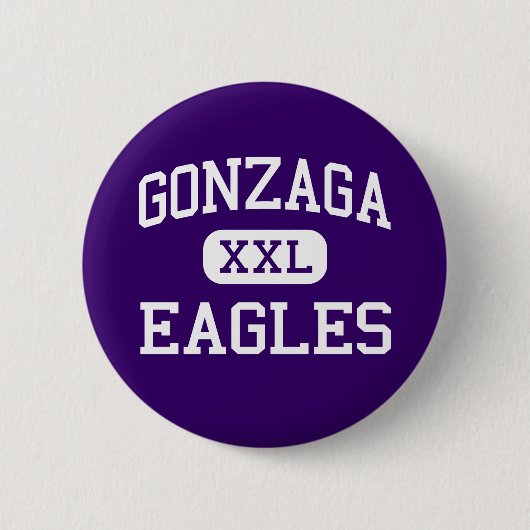Gonzaga - Eagles - Uni - Washington Button (Vorderseite)