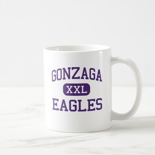 Gonzaga - Eagles - Uni - Washington Kaffeetasse (Rechts)