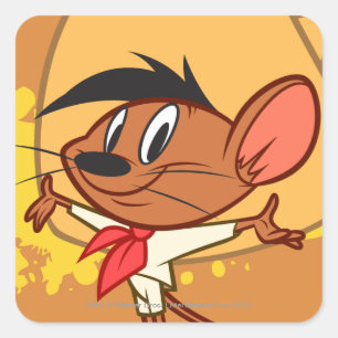 Gonzales Arms Out Quadratischer Aufkleber