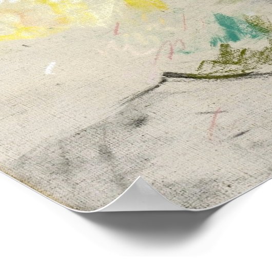 Gonzalès - Das Spanische (Das modische Portrait) Poster (Ecke)