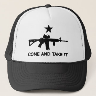 Gonzales Flagge AR15 "kommen es nehmen " Truckerkappe