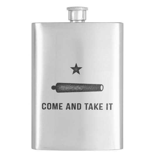 Gonzales kommen es nehmen flachmann (Vorderseite)