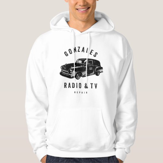 Gonzales Radio & TV Reparatur Hoodie (Vorderseite)