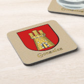 Gonzalez Familienschild Untersetzer (Linke Seite)