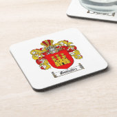 Gonzalez [Spanisch] Familienwappen * Getränkekarte Getränkeuntersetzer (Linke Seite)