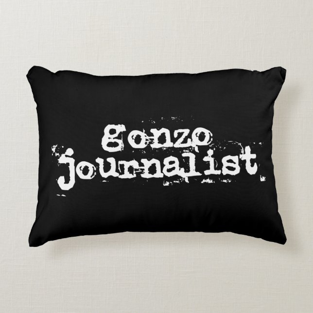 Gonzo Journalist Dekokissen (Vorderseite)