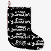 Gonzo Journalist Kleiner Weihnachtsstrumpf (Vorderseite)