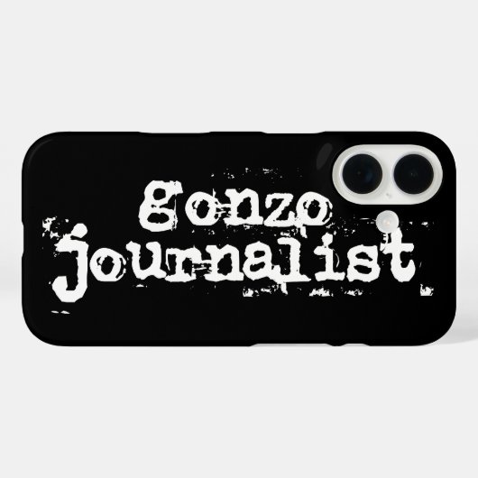 Gonzo Journalist Samsung Galaxy Case (Rückseite (Horizontal))