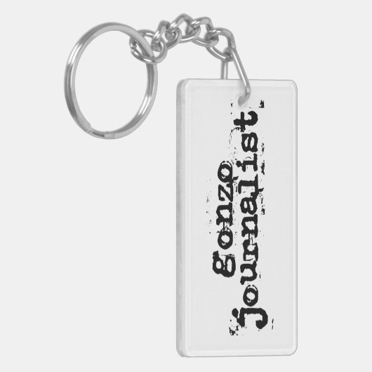Gonzo Journalist Schlüsselanhänger (Vorderseite links)