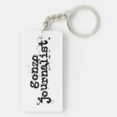 Gonzo Journalist Schlüsselanhänger (Rückseite)