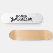 Gonzo Journalist Skateboard (Horizontal)