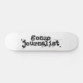 Gonzo Journalist Skateboard (Horizontal)