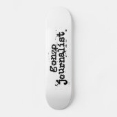 Gonzo Journalist Skateboard (Vorderseite)