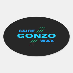 GONZO SURF WAX Aufkleber (4)
