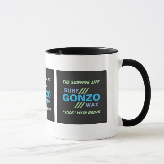 GONZO SURF WAX II Tasse (Rechts)
