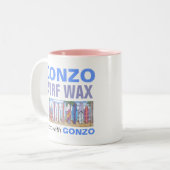 GONZO SURF WAX Tasse (Vorderseite Links)