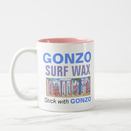 GONZO SURF WAX Tasse (Links)
