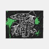 Goo Shroomz Fleecedecke (Vorderseite (Horizontal))