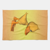 Goober die Ente Geschirrtuch (Horizontal)
