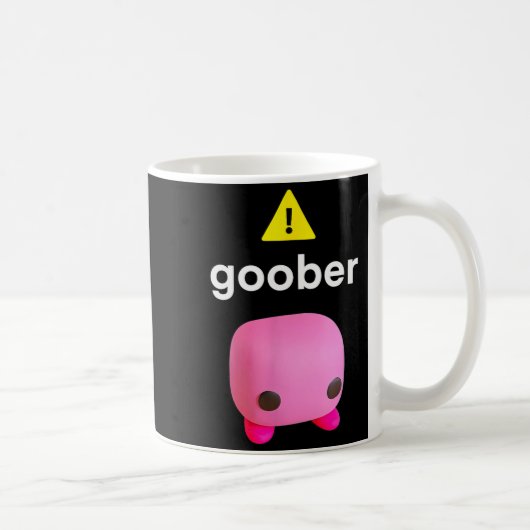 Goober Funny Meme Ironic Weirore Kaffeetasse (Rechts)