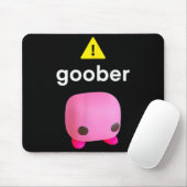 Goober Funny Meme Ironic Weirore Mousepad (Mit Mouse)