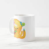 Goober-Krake u. Freund-Tasse Kaffeetasse (Vorderseite Links)