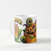Goober Monster Kaffeetasse (Vorderseite Links)