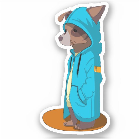 Goober the Dog Aufkleber (Vorderseite)