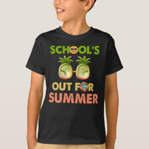 Goobye School Hallo Sommerschulen für den Sommer T-Shirt