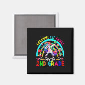 Good11 Zurück zur Schule Magnet (Vorderseite/Rückseite)