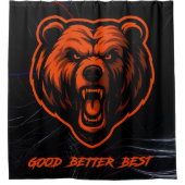 Good Better Best Never Let It Rest Duschvorhang (Vorderseite)