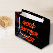 Good Better Best Never Let It Rest Große Geschenktüte