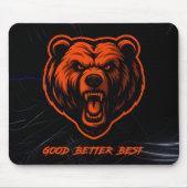 Good Better Best Never Let It Rest Mousepad (Vorne)