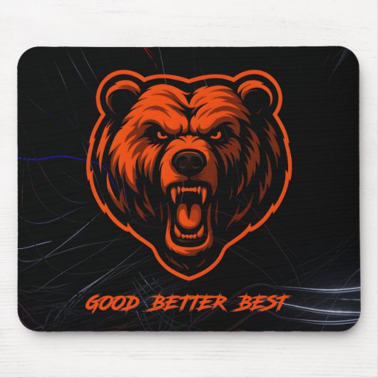 Good Better Best Never Let It Rest Mousepad (Vorne)