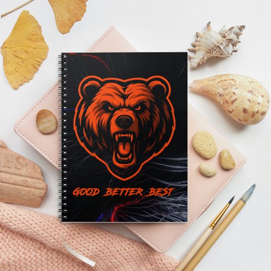 Good Better Best Never Let It Rest Notizblock