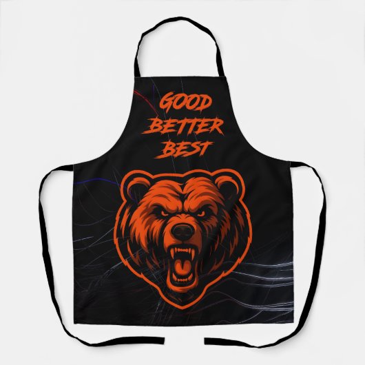 Good Better Best Never Let It Rest Schürze (Vorderseite)