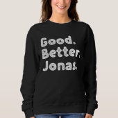 Good better Jonas Sweatshirt (Vorderseite)