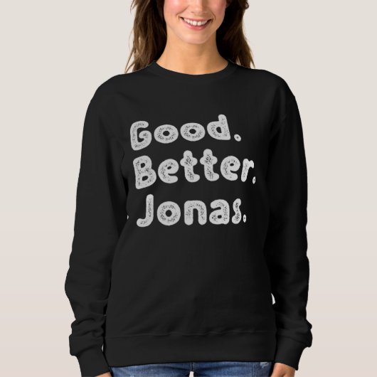 Good better Jonas Sweatshirt (Vorderseite)
