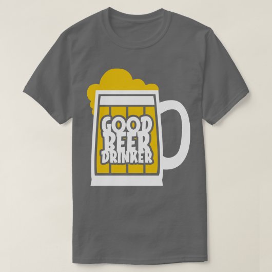 Good Bier Drinker 1 T-Shirt (Design vorne)