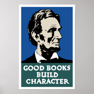 Good Books Build Character — WPA Poster