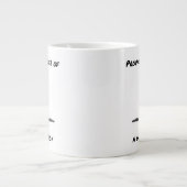 Good Boy Black Lab Jumbo-Tasse (Vorderseite)