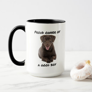 Good Boy Chocolate Labrador Tasse