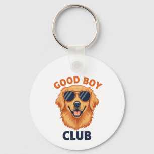 Good Boy Club Schlüsselanhänger-Hund-Design Schlüsselanhänger