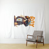 Good Boy Hund Niedlich Puppy Wandteppich (Beispiel (Horizontal))