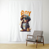 Good Boy Hund Niedlich Puppy Wandteppich (Beispiel)