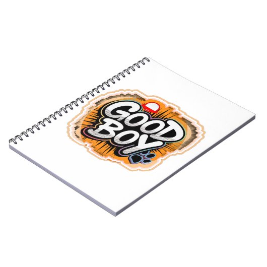 Good Boy Motivierend Notebook Notizblock (Linke Seite)