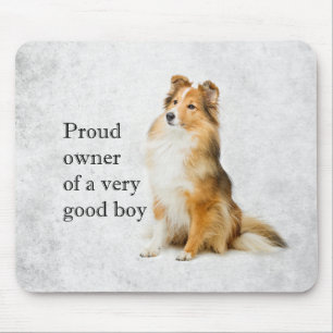 Good Boy Sheltie Mousepad