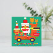 Good boys Christmas Feiertagskarte (Stehend Vorderseite)